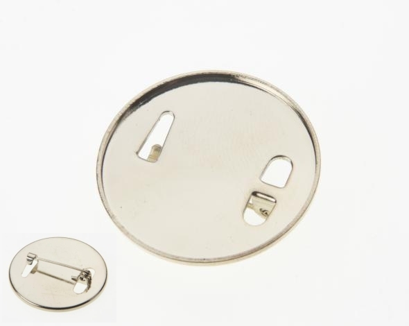 25mm gold metal badge